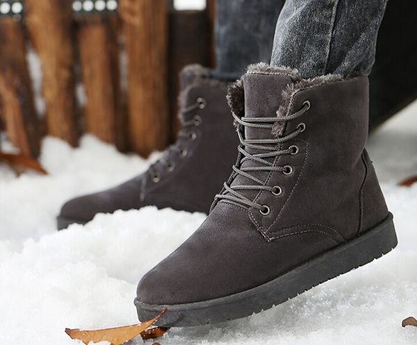 Теплая зимняя обувь для мужчин